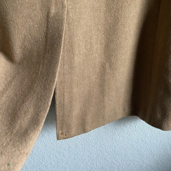 Vintage Merritt Schaefer & Brown Barrister Collection Camel Hair Tan Blazer 40 - Picture 16 of 16